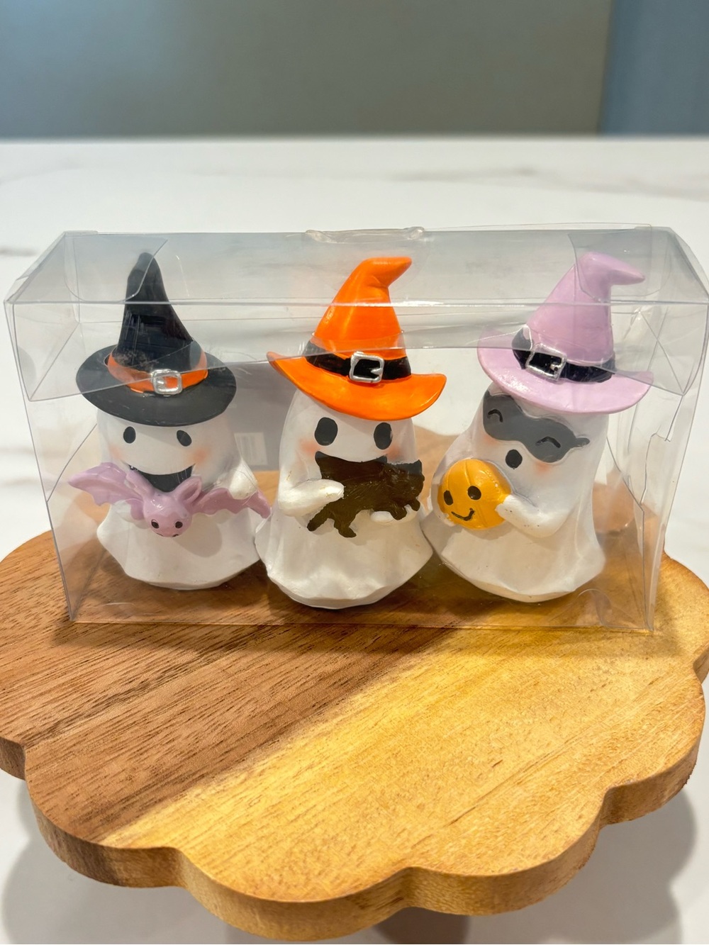 Halloween Ghost Figurines Set of 3